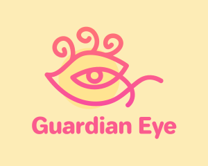 Mystic Eye Eyelash logo design