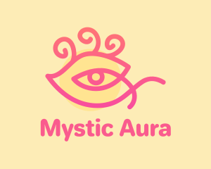 Mystic Eye Eyelash logo design