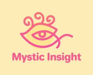 Mystic Eye Eyelash logo design