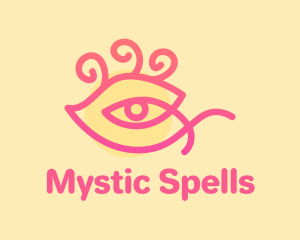 Mystic Eye Eyelash logo design