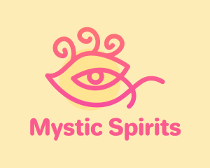 Mystic Eye Eyelash logo design
