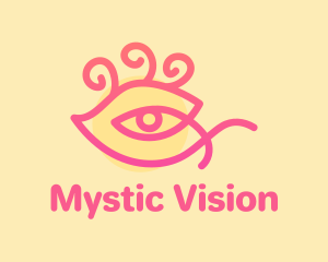 Mystic Eye Eyelash logo design