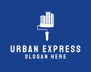 Urban Building Paint Roller logo