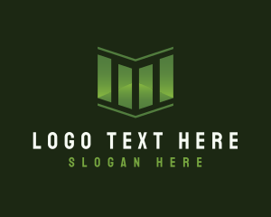 Simple Geometric Bars logo