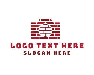 Image - Brick Photography Camera logo design