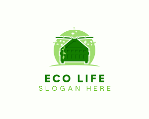 Eco Garbage Disposal logo design