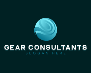 Media Wave Consultant logo design