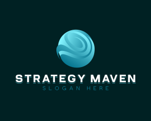 Media Wave Consultant logo design