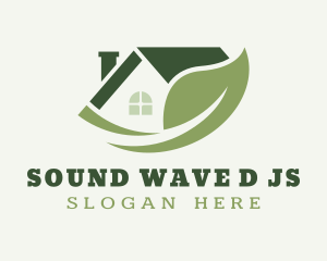 House Yard Plant Garden Logo