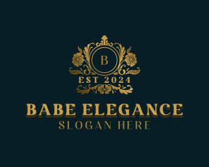 Luxury Wedding Event logo design