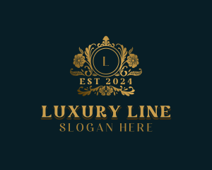 Luxury Wedding Event logo design