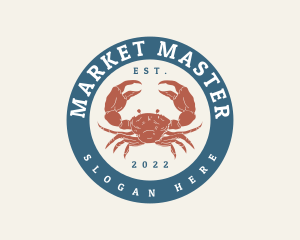 Crab Seafood Restaurant logo design