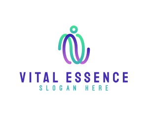 Human Recruitment Firm logo design