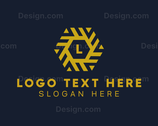 Industrial Hexagon Builder Logo