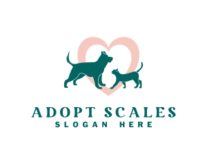 Pet Shelter Veterinary logo design