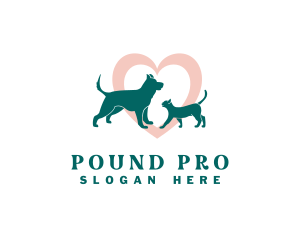 Pet Shelter Veterinary logo design