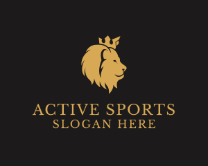 Royal Wildlife Lion  Logo