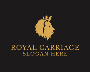 Royal Wildlife Lion  logo design