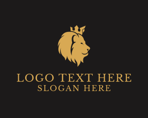 Gaming - Royal Wildlife Lion logo design