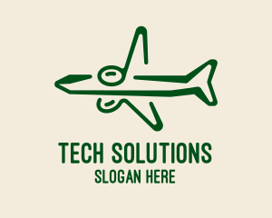 Simple Airplane Flight logo