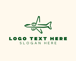 Simple Airplane Flight logo