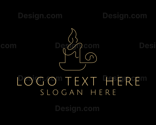 Handmade Candle Lighting Logo