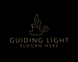 Handmade Candle Lighting logo design