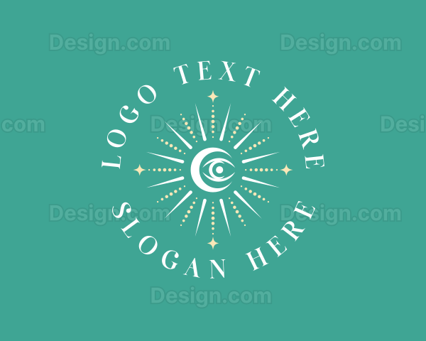 Cosmic Eye Boho Logo