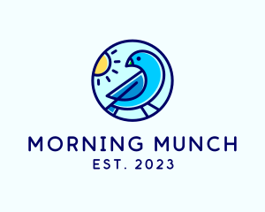 Morning Bird Animal logo design