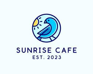 Morning Bird Animal logo design