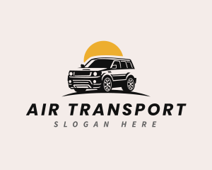 SUV Transport Car logo design