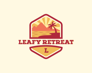 Summer Beach Coast logo design