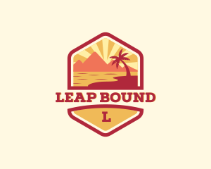 Summer Beach Coast logo design