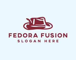 Feather Fedora Hat logo