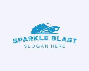 Sparkle Vacuum Cleaner logo design