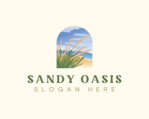 Maryland Beach Grass logo design