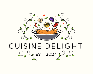 Spanish Paella Restaurant logo design