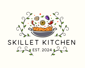 Spanish Paella Restaurant logo design