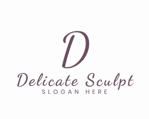 Cursive Script Business logo design