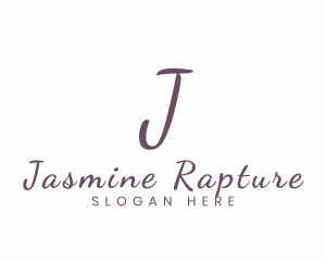 Cursive Script Business logo design