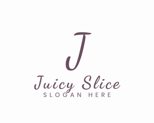 Cursive Script Business logo design