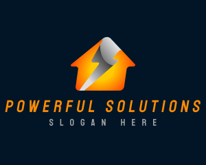 Electric Energy House logo design