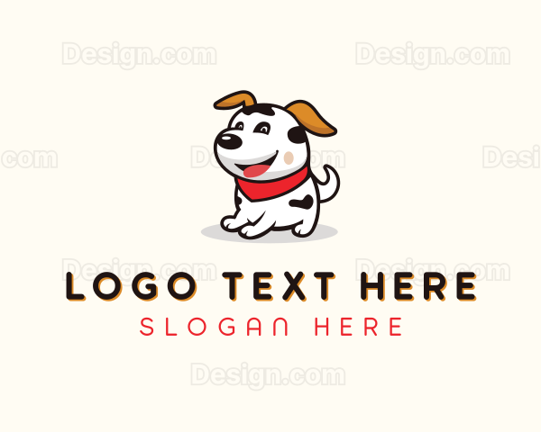 Cartoon Puppy Dog Logo