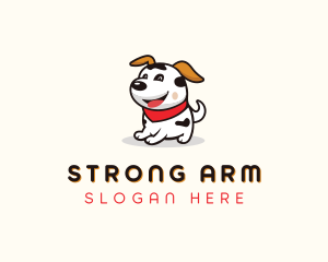 Cartoon Puppy Dog Logo