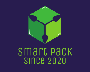 Green Leaf Cube logo