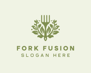 Gardening Fork Nature logo