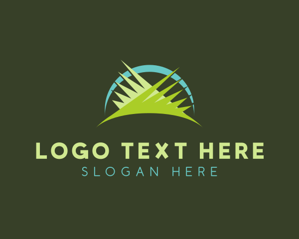 Mowing logo example 1