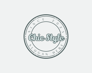 Stylist Makeup Company logo design