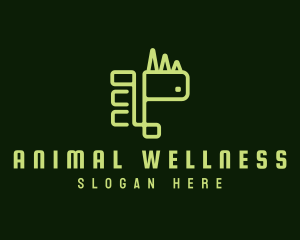 Dinosaur Animal Reptile logo design