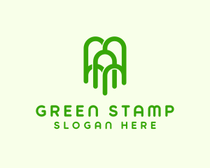 Green Arch Tree logo design